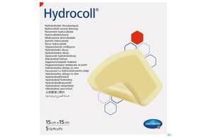 Wundverband Hydrocoll 15x 15cm 5st, A-Nr.: 1526247 - 01