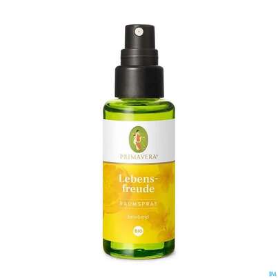 Sie sehen eine Packung Primavera Raumspray Lebensfreude Bio 50ml, Produktbild: 02 Primavera Raumspray Lebensfreude Bio 50ml, A-Nr.: 5946816 - 02