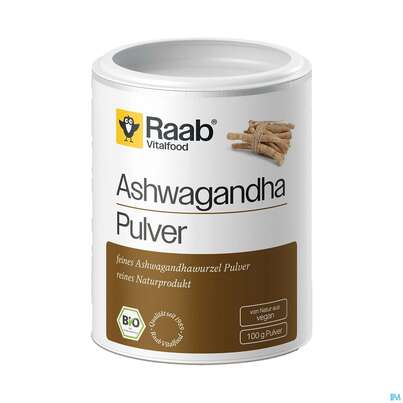 Ashwagandha Pulver Bio Raab 100g, A-Nr.: 5871018 - 02