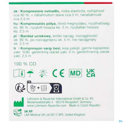 Elastische Binden Rosidal Hautfarben Kraeftig 5mx 6cm 1st, A-Nr.: 0472213 - 06