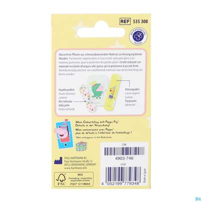 Dermaplast Peppa Pig 3 Groessen P12 12st, A-Nr.: 6006185 - 03