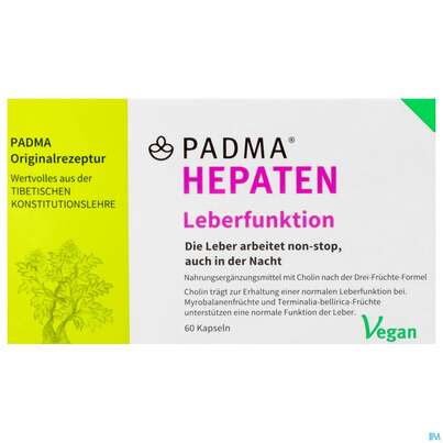 Padma Kapseln Hepaten Entgiftung 60st, A-Nr.: 5381254 - 01