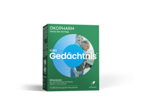 ÖKOPHARM® Wirkkombination fürs Gedächtnis Kapseln 60ST, A-Nr.: 5657590 - 01