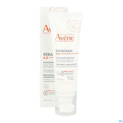 Sie sehen eine Packung Avene Xeracalm/a.d Beruhigendes Konzentrat 40ml, Produktbild: 06 Avene Xeracalm/a.d Beruhigendes Konzentrat 40ml, A-Nr.: 5961388 - 06