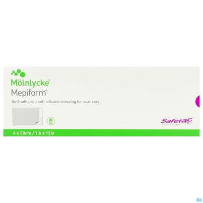 Wundverband Mepiform Silikonverband Selbsthaftend 4x 30cm 1st, A-Nr.: 2302604 - 03