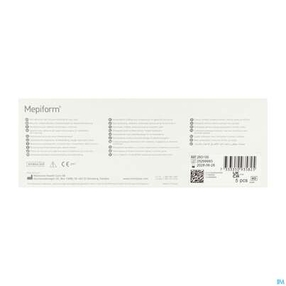 Wundverband Mepiform Silikonverband Selbsthaftend 4x 30cm 1st, A-Nr.: 2302604 - 08