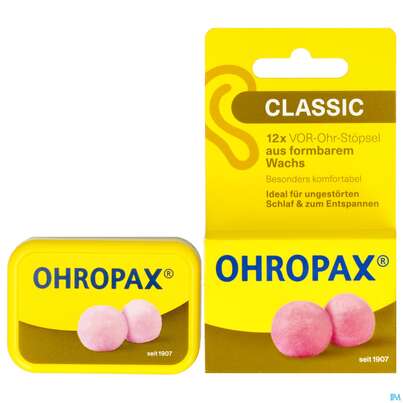 Ohrenschutz Ohropax/classic Ohrstoepsel Wachs Haengeverpackung Pohrc 12st, A-Nr.: 5955726 - 04