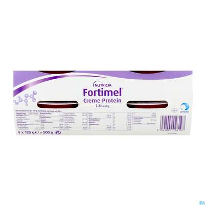 Fortimel/creme Protein 125g Waldfrucht Becher 4st, A-Nr.: 5894700 - 04