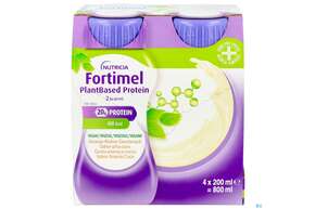 Fortimel/plantbased/protein 200ml Flasche Ananas-kokos 4st, A-Nr.: 5919601 - 01