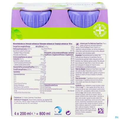 Fortimel/plantbased/protein 200ml Flasche Ananas-kokos 4st, A-Nr.: 5919601 - 04