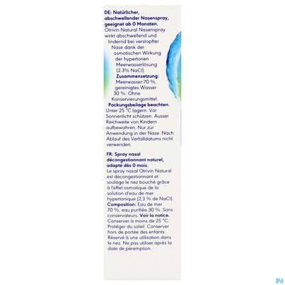 Nasenspray Otrivin Natural 30ml, A-Nr.: 5950999 - 07
