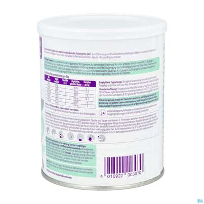 Pepticate Syneo Saeuglinge-kleinkinder Kuhmilchallergie 400g Dose 1st, A-Nr.: 5938343 - 03