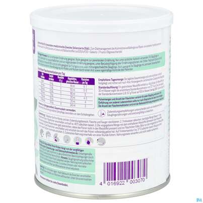 Pepticate Syneo Saeuglinge-kleinkinder Kuhmilchallergie 400g Dose 1st, A-Nr.: 5938343 - 04