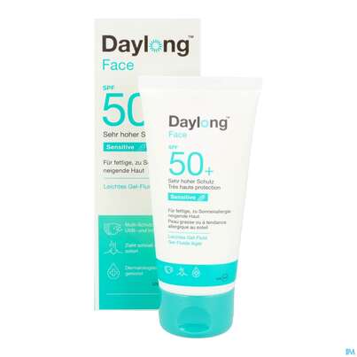 Sonnenprodukte Daylong/sensitive Face Gel-fluid Spf50+ 50ml, A-Nr.: 5688171 - 02