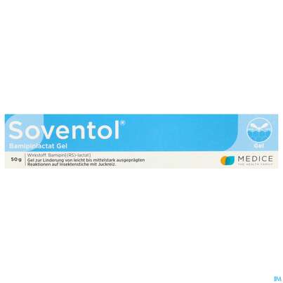 Soventol Bamipinlactat Gel Neu 50g, A-Nr.: 5521815 - 01
