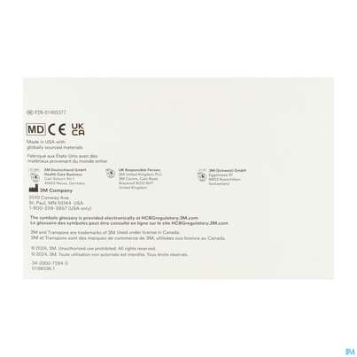 Sie sehen eine Packung Transpore 25mmx 9,1m 1527-1 12st, Produktbild: 04 Transpore 25mmx 9,1m 1527-1 12st, A-Nr.: 0203631 - 04