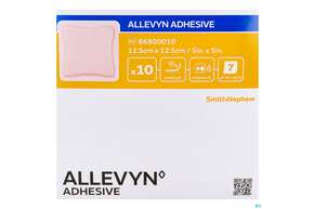 Wundverband Allevyn/polyurethan Adhesive 12,5x 12,5cm -tam 10st, A-Nr.: 4731404 - 01