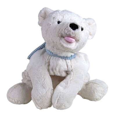 Sie sehen eine Packung Wärmflasche Schmusetier Eisbär Knut 0,8L, Produktbild: 01 Wärmflasche Schmusetier Eisbär Knut 0,8L, A-Nr.: 5476291 - 01