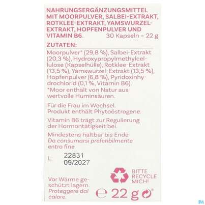 Sonnenmoor Kapseln Wechseljahre 30st, A-Nr.: 5952981 - 04