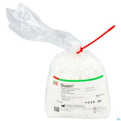 Sie sehen eine Packung Gazin Kugeltupfer Bw Unsteril Gr 2 100st, Produktbild: 02 Gazin Kugeltupfer Bw Unsteril Gr 2 100st, A-Nr.: 2388563 - 02