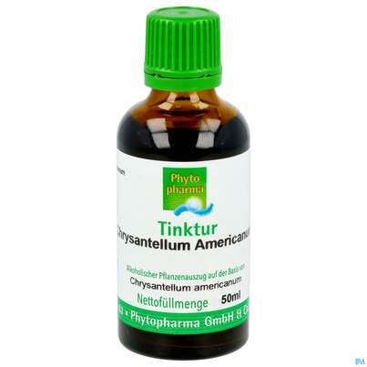 Sie sehen eine Packung Chrysantell Ame Tinktur Phytopharma 50ml, Produktbild: 02 Chrysantell Ame Tinktur Phytopharma 50ml, A-Nr.: 3107543 - 02