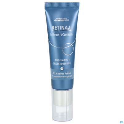 Sie sehen eine Packung Medipharma Cosmetics Retinal Intensiv-serum 30ml, Produktbild: 09 Medipharma Cosmetics Retinal Intensiv-serum 30ml, A-Nr.: 5947649 - 09