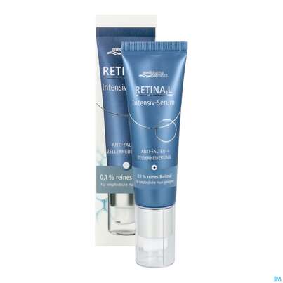 Sie sehen eine Packung Medipharma Cosmetics Retinal Intensiv-serum 30ml, Produktbild: 12 Medipharma Cosmetics Retinal Intensiv-serum 30ml, A-Nr.: 5947649 - 12
