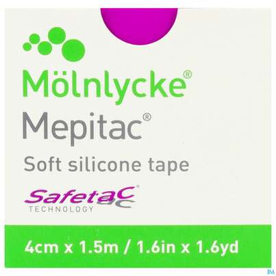 Wundverband Mepitac Silikon 4x 150cm 1st, A-Nr.: 2985589 - 01