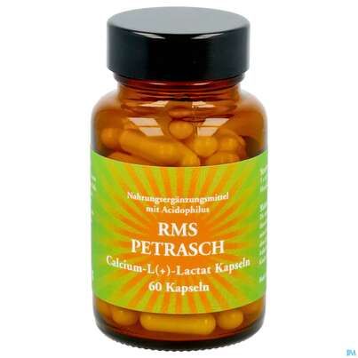Rms-petrasch Kapseln +acidophilus Calcium L (+) Lactat Petrasch 60st, A-Nr.: 2332479 - 09