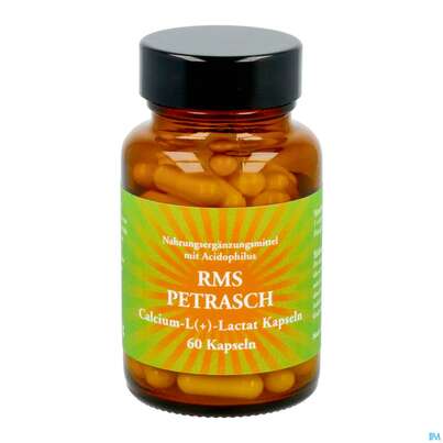 Rms-petrasch Kapseln +acidophilus Calcium L (+) Lactat Petrasch 60st, A-Nr.: 2332479 - 10
