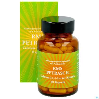 Rms-petrasch Kapseln +acidophilus Calcium L (+) Lactat Petrasch 60st, A-Nr.: 2332479 - 11