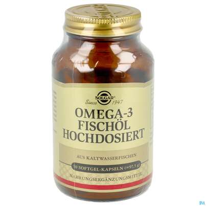 Omega -3 Kapseln Hochdosiert Solgar 12557 50st, A-Nr.: 5790461 - 02