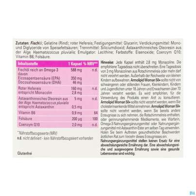 Armolipid Woman 50+ Softgel Kapseln 30st, A-Nr.: 5975456 - 03