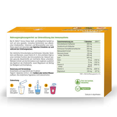 Dr. Böhm Immun Elixier Trinkpulver, A-Nr.: 5377011 - 06