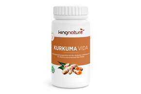 KINGNATURE Kurkuma Vida (Bio) Kaps 72 Stk, A-Nr.: 4596455 - 01