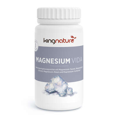 KINGNATURE Magnesium Vida Kaps 187 mg Ds 60 Stk, A-Nr.: 4805924 - 01