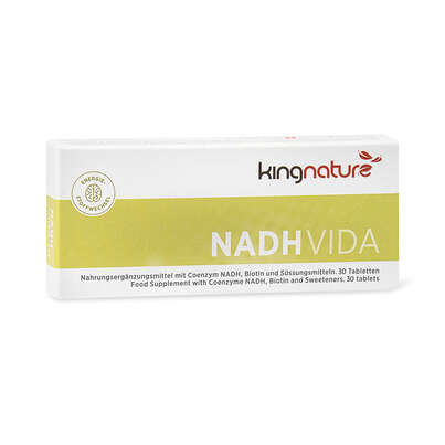 KINGNATURE NADH Vida Tabl 20 mg 30 Stk, A-Nr.: 4765840 - 01