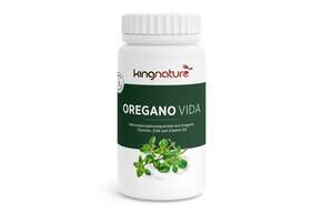 KINGNATURE Oregano Vida Kaps 614 mg Ds 60 Stk, A-Nr.: 5208366 - 01