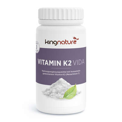 KINGNATURE Vitamin K2 Vida Kaps 225 mcg Ds 120 Stk, A-Nr.: 4805930 - 01