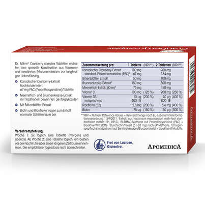 Dr. Böhm Cranberry complex, A-Nr.: 4846030 - 06
