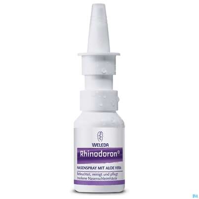 Sie sehen eine Packung Nasenspray Rhinodoron +aloe Vera 20ml, Produktbild: 06 Nasenspray Rhinodoron +aloe Vera 20ml, A-Nr.: 2378234 - 06
