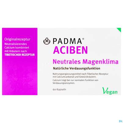 Padma Kapseln Aciben Magenbalance 60st, A-Nr.: 4730250 - 01
