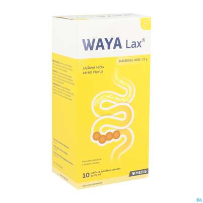 Waya Lax Orale Lösung 20ml Makrogol 4000 Beute 10st, A-Nr.: 5885279 - 02
