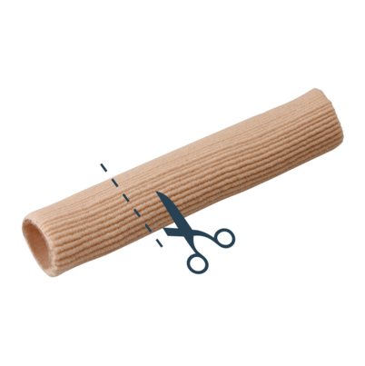 Sie sehen eine Packung Gel+ Gewebe Finger-/ Zehenschlauch klein 10 cm 2 Stk., Produktbild: 01 Gel+ Gewebe Finger-/ Zehenschlauch klein 10 cm 2 Stk., A-Nr.: 4496297 - 01