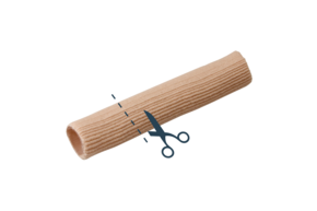 Gel+ Gewebe Finger-/ Zehenschlauch klein 10 cm 2 Stk., A-Nr.: 4496297 - 01