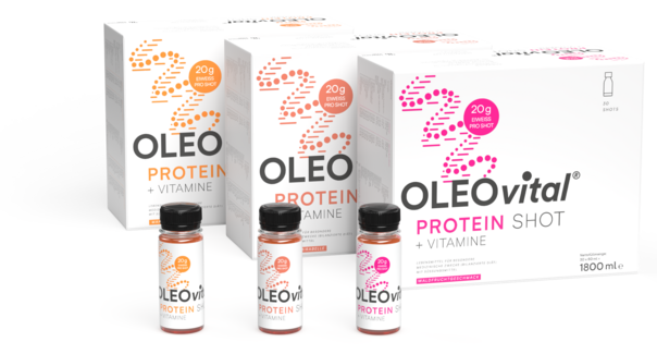 OLEOvital PROTEIN SHOT - Eiweißreicher Shot mit Vitaminen, A-Nr.: 5615002 - 01
