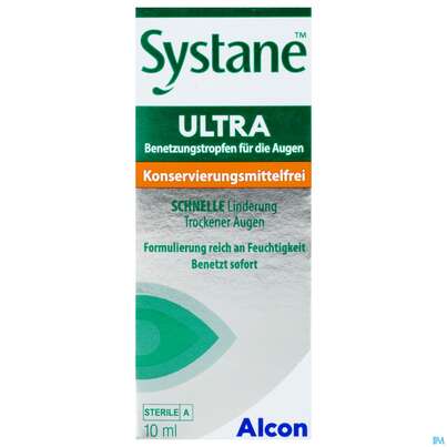 Augentropfen Systane/ultra Benetzungstropfen Unkonserviert 10ml, A-Nr.: 5423679 - 01