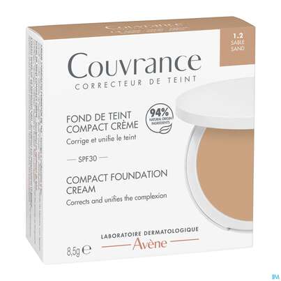 Avene Couvrance Kompakt Creme-make-up Sand 1.2 8,5g, A-Nr.: 5862396 - 04