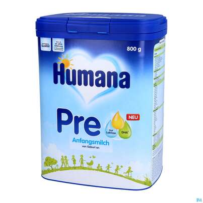 Humana Anfangsmilch Pulver Von Geburt An Pre 750g, A-Nr.: 5417041 - 02