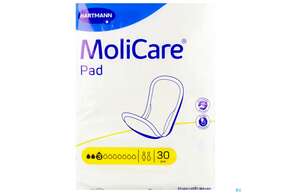 Inkontinenz Molicare Pad Tropfen 3 30st, A-Nr.: 5930672 - 01